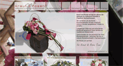 Desktop Screenshot of krautundrosen.com